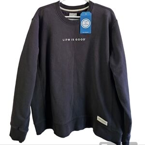 LIFE IS GOOD SWEATSHIRT XXL